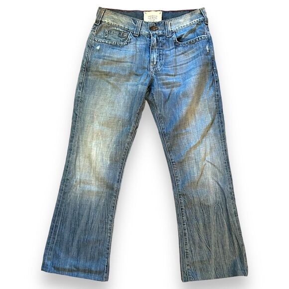Vintage Guess Premium Blue Jeans Embroidered Mens 33 Limited Edition Made in USA - Picture 2 of 15